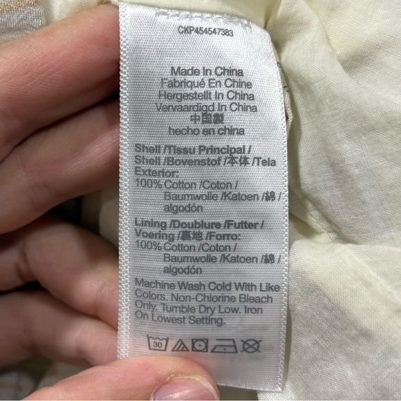 Madewell Smocked Pull-On Mini Skirt in Stripe - Picture 7 of 8